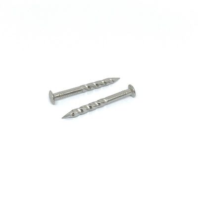 Checkered хвостовик извива овальной головки SUS304 пригвождает размер 3.75X42MM